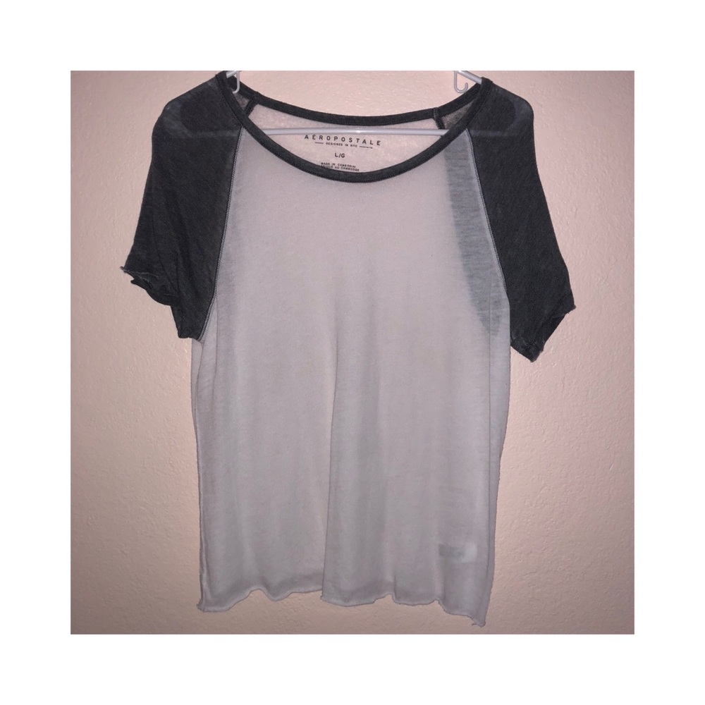 Aeropostale Baseball Sleeve Shirt